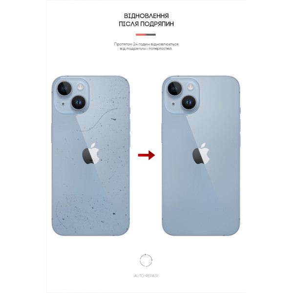 Фото - Захисна плівка для смартфона Armorstandart на задню панель for Apple iPhone 14 Plus Carbone Transparent (ARM64968)