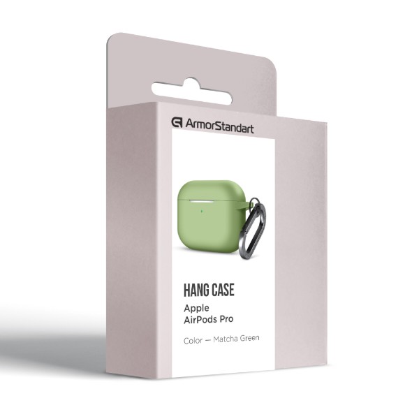 Фото - Чохол для навушників Armorstandart Hang Case for Apple Airpods Pro Matcha Green (ARM56061)