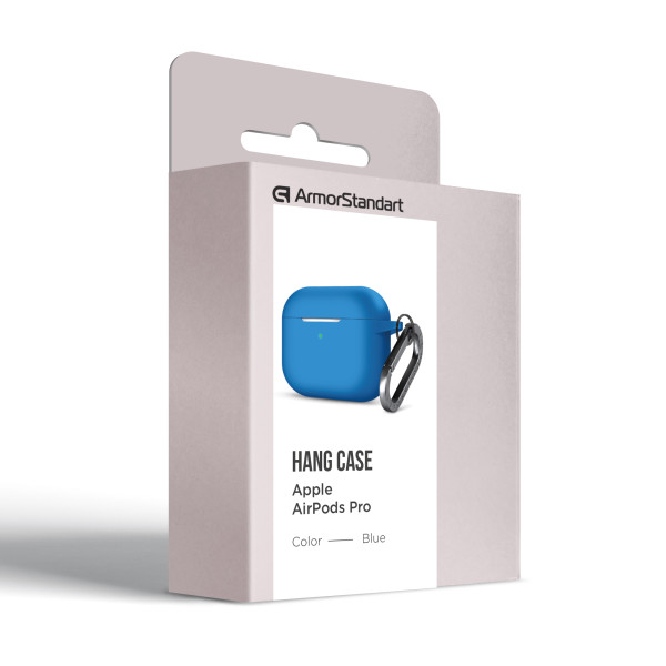 Фото - Чехол для наушников Armorstandart Hang Case for Apple Airpods Pro Blue (ARM56073)