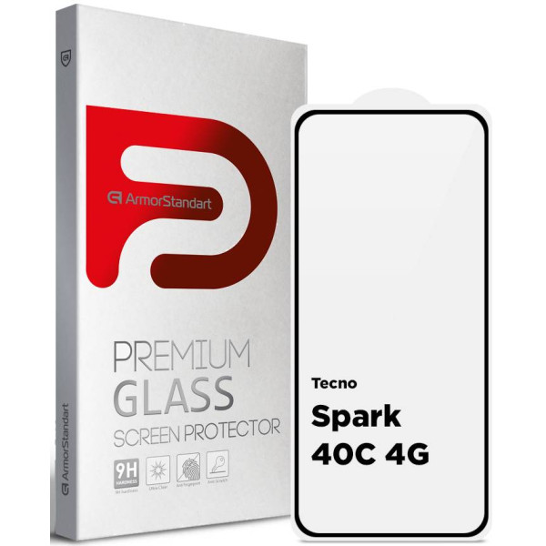 Фото - Защитное стекло для смартфона Armorstandart Pro for Tecno Spark 40C 4G (ARM87298)
