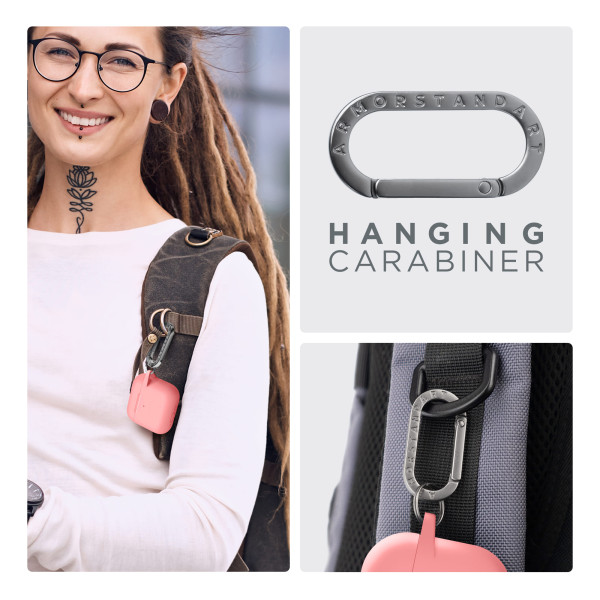 Фото - Чехол для наушников Armorstandart Hang Case for Apple AirPods 4 Pink (ARM81290)