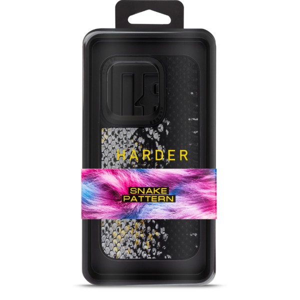 Фото - Чохол для смартфону Harder Snake Pattern for Apple iPhone 15 Pro Black (ARM76793)