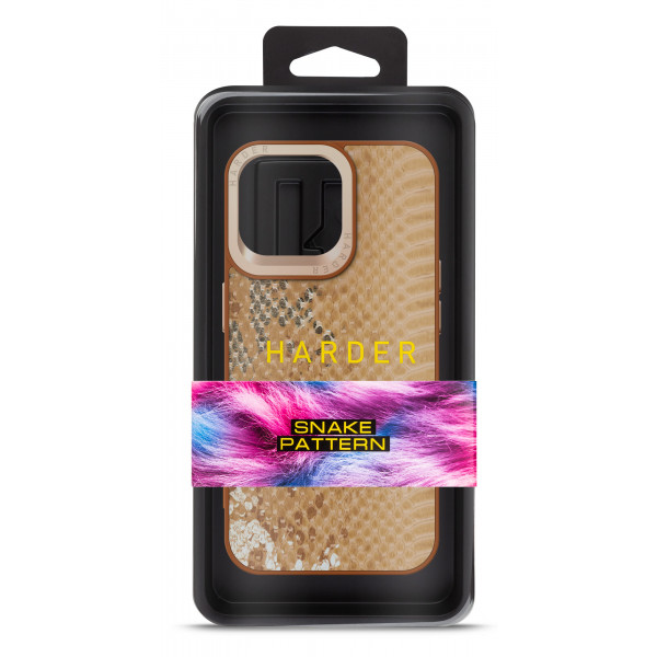 Фото - Чохол для смартфону Harder Snake Pattern for Apple iPhone 14 Pro Max Beige (ARM76812)