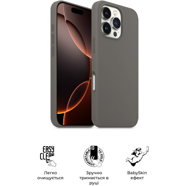 Фото - Чехол для смартфона Armorstandart ICON2 MagSafe for Apple iPhone 16 Pro Max Stone Grey (ARM81321)