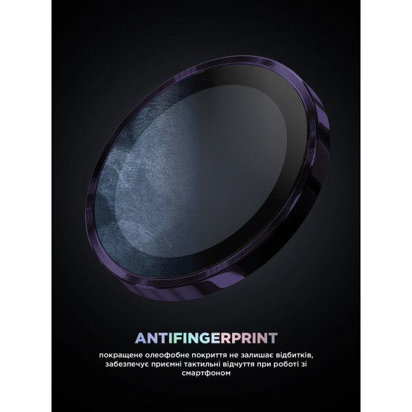 Фото - Захисне скло для смартфону Armorstandart для камери Supreme Black Icon for iPhone 14 Pro/14 Pro Max Purple (ARM76596)