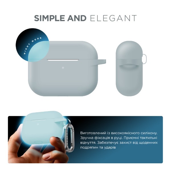 Фото - Чохол для навушників Armorstandart Hang Case for Apple Airpods Pro Noctilucent (ARM56060)