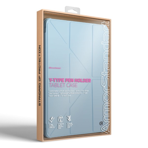 Фото - Чехол для планшета Armorstandart Y-Type PEN for iPad Air 10.9 M1 (2022) / Air 10.9 (2020) Blue (ARM77507)