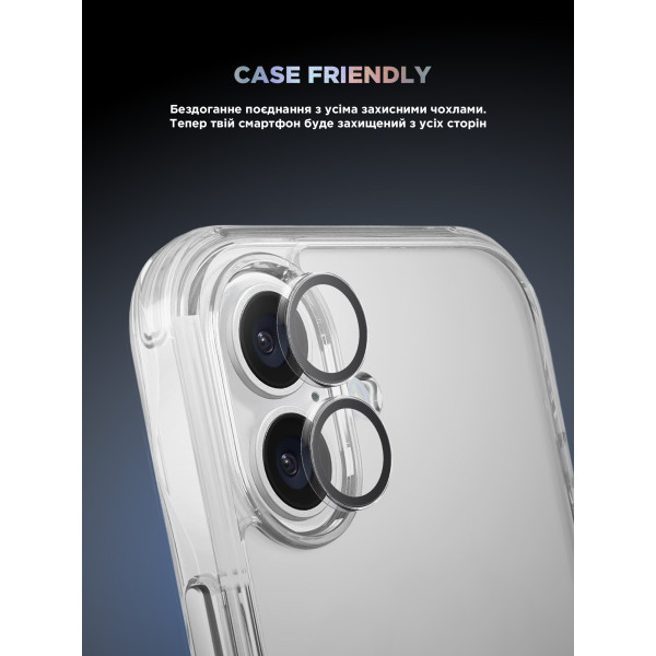 Фото - Захисне скло для смартфону Armorstandart для камери Supreme BI for iPhone 17 Clear (ARM86447)
