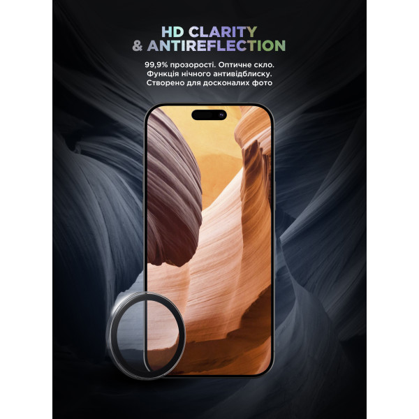 Фото - Захисне скло для смартфону Armorstandart для камери Supreme BI for iPhone 17 Clear (ARM86447)