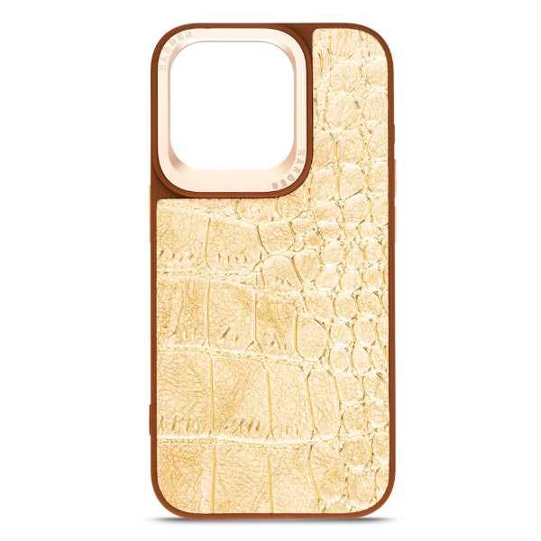 Фото - Чохол для смартфону Harder Crocosaur for Apple iPhone 14 Pro Beige (ARM76721)