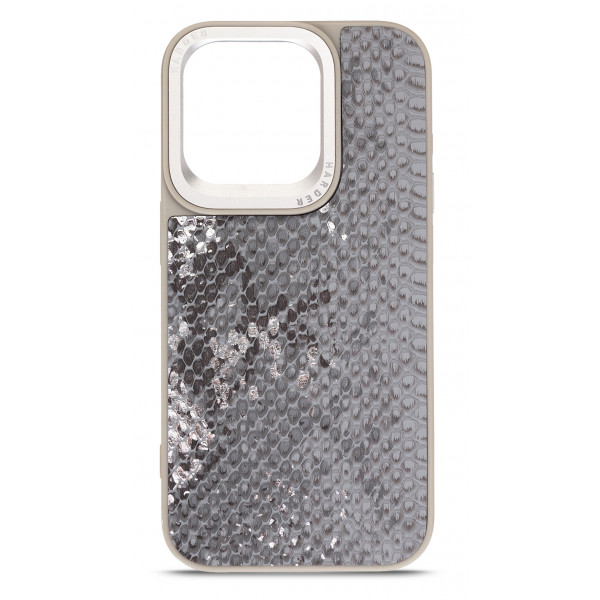 Фото - Чохол для смартфону Harder Snake Pattern for Apple iPhone 15 Pro Grey Silver (ARM76798)
