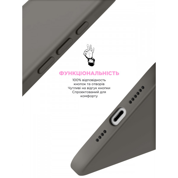 Фото - Чохол для смартфону Armorstandart ICON2 MagSafe for Apple iPhone 16 Pro Stone Grey (ARM81316)