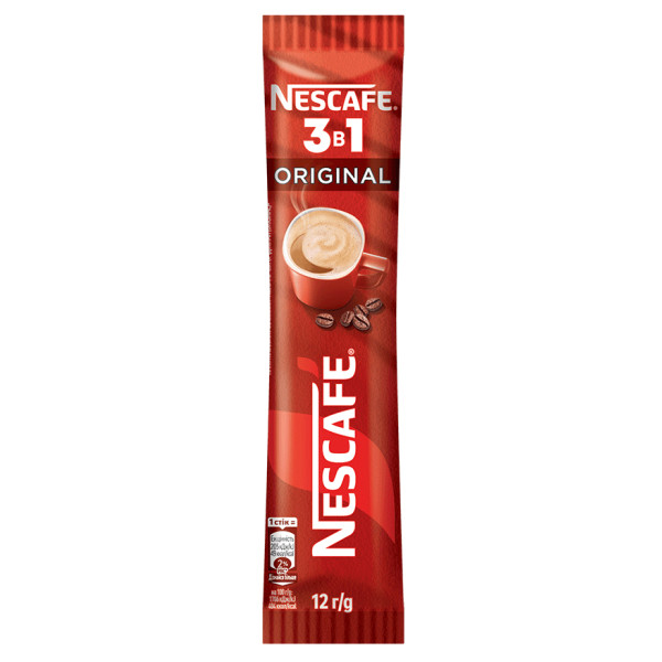 Фото - Кава розчинна Nescafe 3в1 Original24 стіки по 12 г