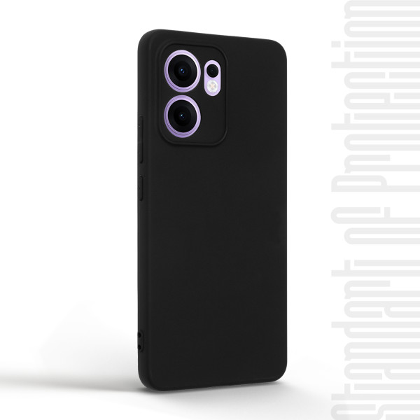 Фото - Чохол для смартфону Armorstandart Matte Slim Fit for OPPO Reno13 F 4G/Reno13 F 5G/Reno13 FS 5G Camera cover Black (ARM82928)