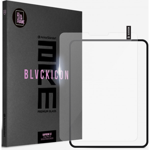 Фото - Защитное стекло для планшета Armorstandart Supreme Black Icon for Apple iPad Pro 11 2022/2021/2020 (ARM78108)