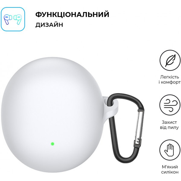 Фото - Чохол для навушників ArmorStandart Hang Case for OPPO Enco Air3 White (ARM79941)