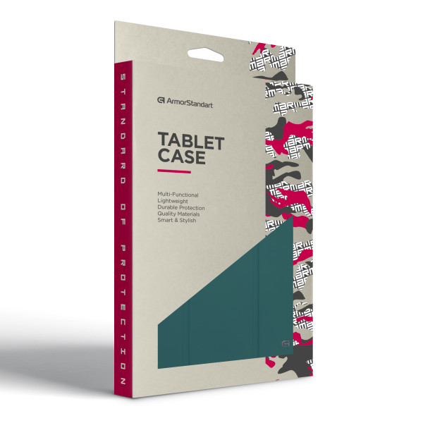 Фото - Чохол для планшету Armorstandart Smart Fold Pen for Samsung Galaxy Tab S10 FE+ Pine Green (ARM85557)