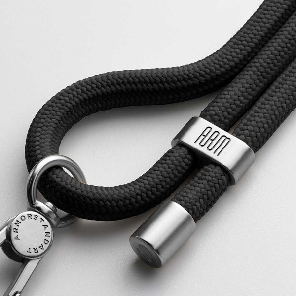 Фото - Ремінець для смартфону Armorstandart Rope Titanium Onyx with Dark holder (ARM76098)
