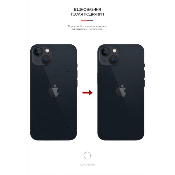 Фото - Защитная пленка для смартфона Armorstandart на заднюю панель for Apple iPhone 13 Carbone Transparent (ARM61068)