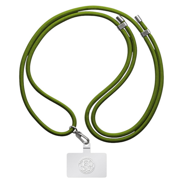 Фото - Ремінець для смартфону Armorstandart Rope Titanium Moss with Clear holder (ARM76100) Фото - Ремінець для смартфону Armorstandart Rope Titanium Moss with Clear holder (ARM76100)