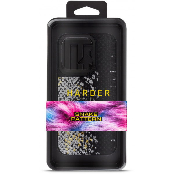 Фото - Чохол для смартфону Harder Snake Pattern for Apple iPhone 14 Pro Black (ARM76805)