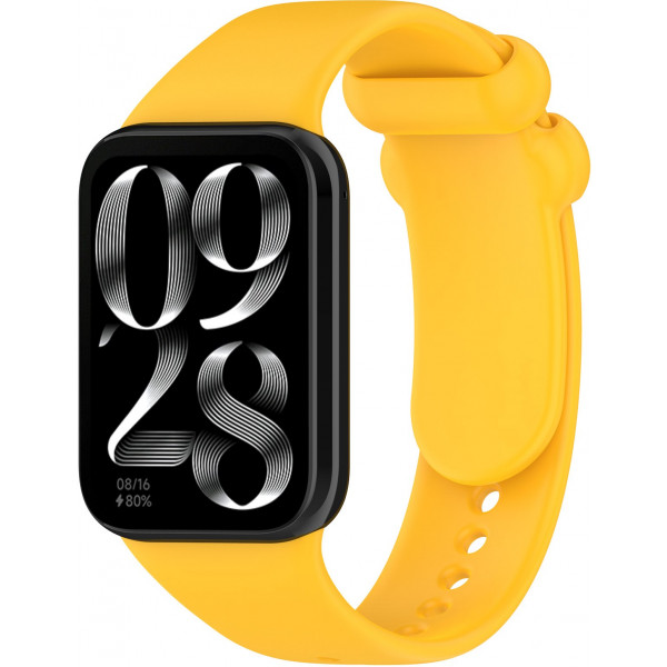 Фото - Ремінець для фітнес-браслета Armorstandart for Xiaomi Mi Band 9 Pro / 8 Pro / Redmi Watch 4 / Redmi Watch 5 Yellow (ARM73967)