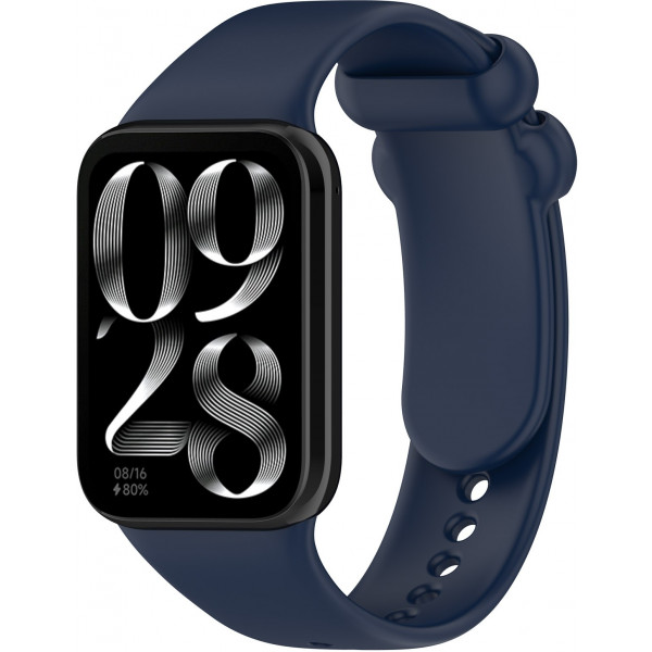 Фото - Ремінець для фітнес-браслета Armorstandart for Xiaomi Mi Band 9 Pro / 8 Pro / Redmi Watch 4 / Redmi Watch 5 Midnight Blue (ARM73968)
