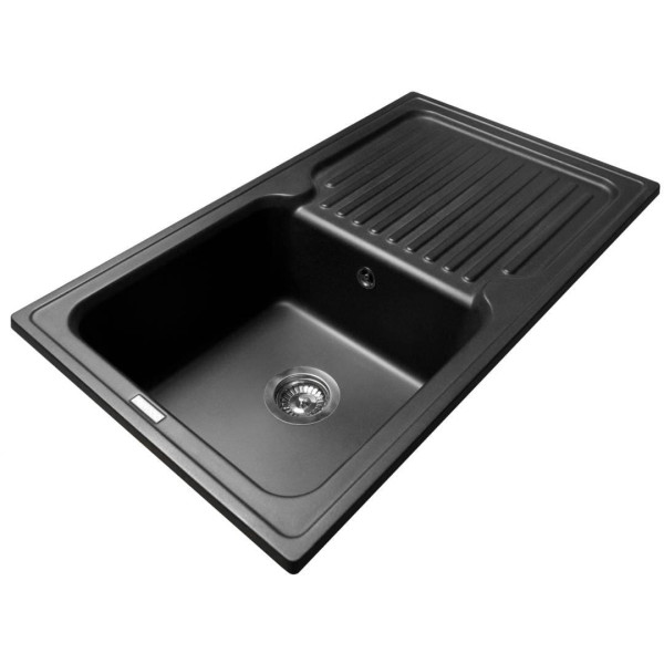 Фото - Мийка кухонна Miraggio ORLEAN Black Shine