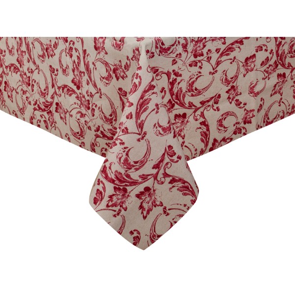 Фото - Скатерть прямоугольная Lefard Ornamental бордо 140х240 см (715-434)