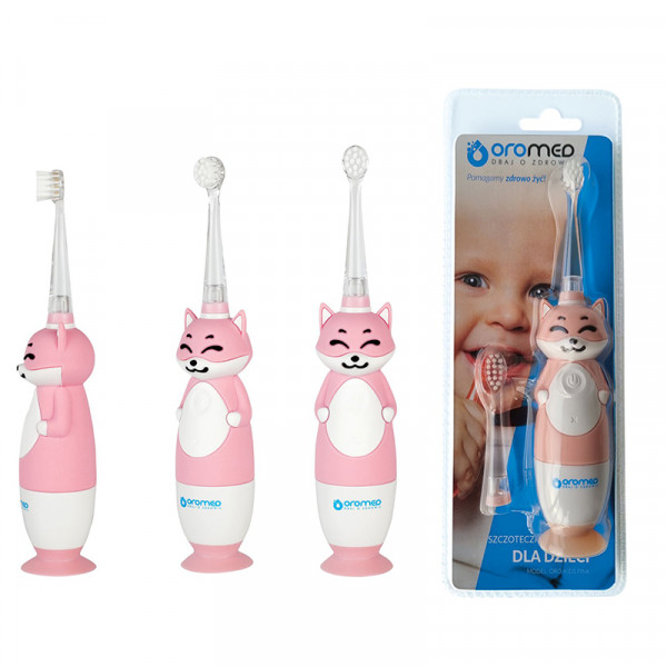 Фото - Зубная щетка электрическая Oromed ORO-KIDS PINK