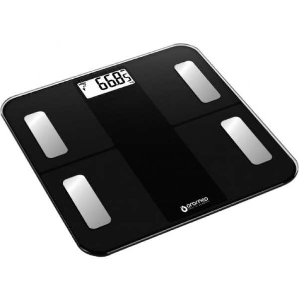 Фото - Ваги підлогові Oromed Bluetooth USB Black