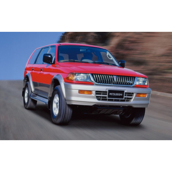 Фото - EVA килимок в багажник авто EVAtech для Montero Sport Mitsubishi 1997-2008 1 покоління SUV USA (MT13893B1RBB)