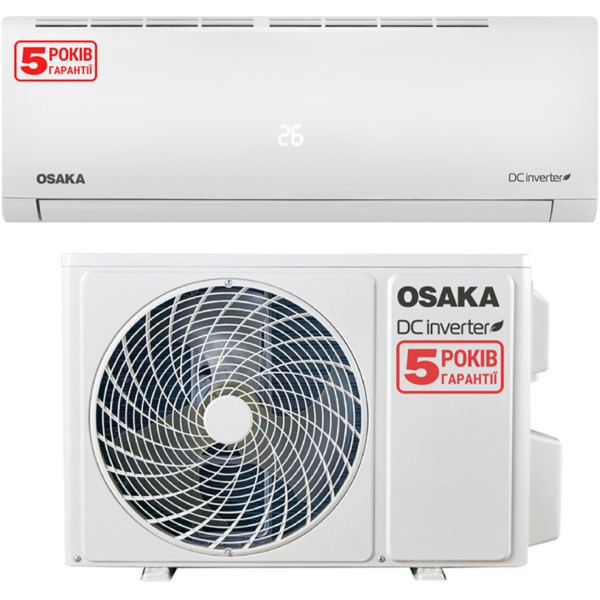 Фото - Кондиціонер спліт OSAKA STV-09HH5 DC Inverter Фото - Кондиціонер спліт OSAKA STV-09HH5 DC Inverter