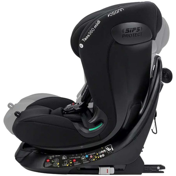Фото - Автокрісло Osann Taos360 midi i-Size Black (102-332-05)