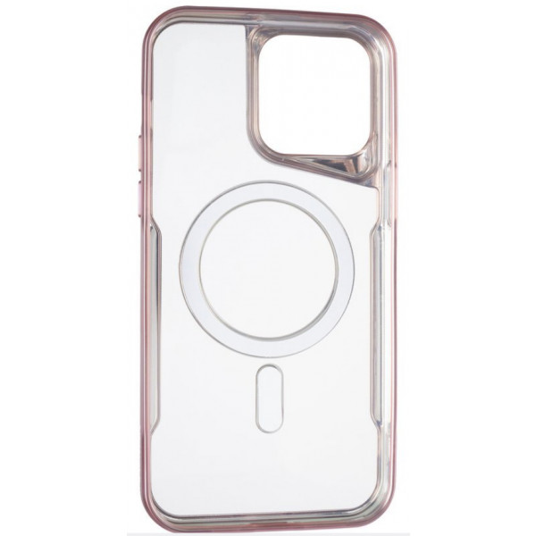 Фото - Чохол для смартфону Gelius Casual Frame Case MagSafe for iPhone 14 Rose Gold (98574)