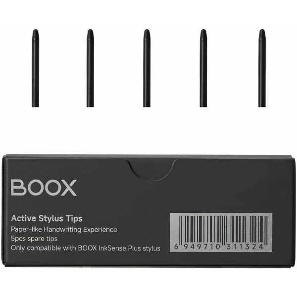 Фото - Набор наконечников для стилуса BOOX InkSense Plus 5 шт. (OSL0070R)