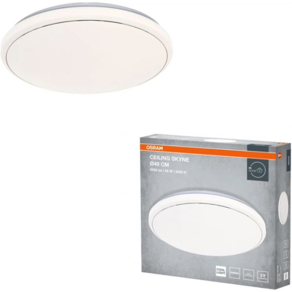 Фото - Світлодіодний світильник Osram CEILING SKYNE 480мм Round 48Вт 4000K (4099854664717)