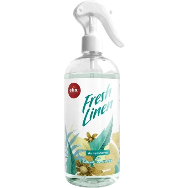 Фото - Освіжувач повітря спрей Elix Mist Dewy Linen 500 мл (5906074151561)