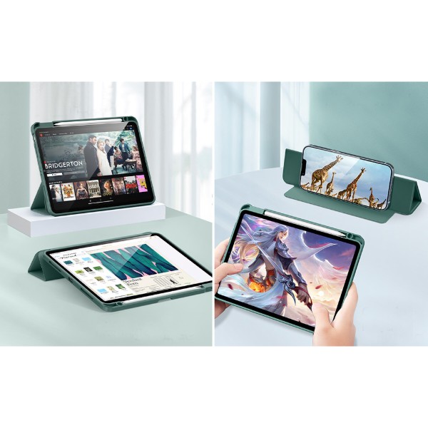 Фото - Чехол для планшета Becover Removable Case с креплением Apple Pencil for Apple iPad 10.9" (2022/2024)/iPad (А16) 2025 11" Dark Green (708763)