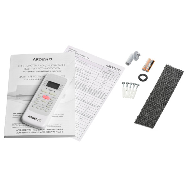 Фото - Кондиціонер спліт Ardesto ACM-09ERP-R32-WF-AG-S