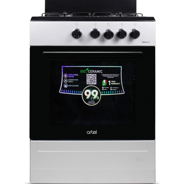 Фото - Плита газовая ARTEL OTTIMA-G Grey