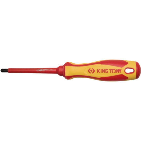 Фото - Викрутка KING TONY SLOTTED SL/PH2 100 мм (147E0204)