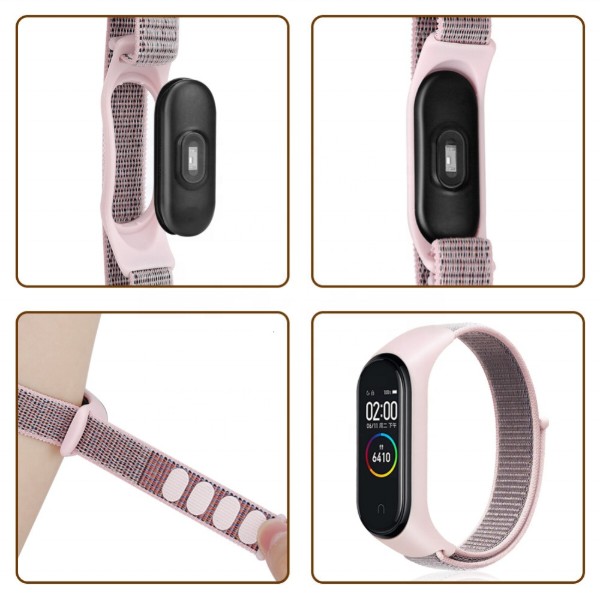 Фото - Ремешок для фитнес-браслета BeCover Nylon Style for Xiaomi Mi Smart Band 7 Purple (707667)