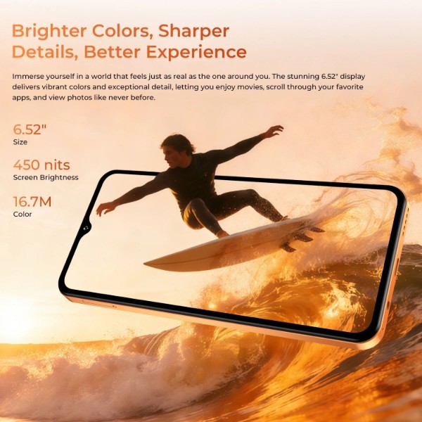 Фото - Смартфон OUKITEL C17 4/64GB Blue