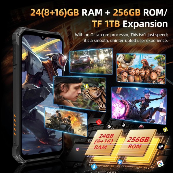 Фото - Смартфон OUKITEL WP23 Plus 4/128GB Orange