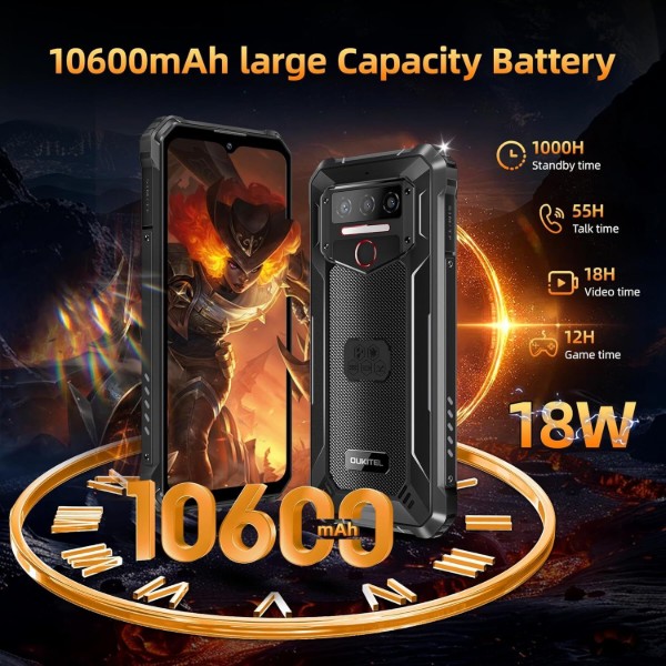 Фото - Смартфон OUKITEL WP23 Plus 4/128GB Orange
