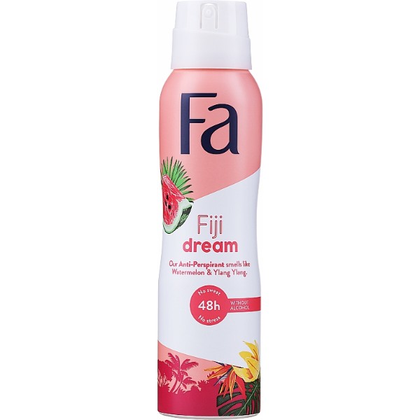 Фото - Дезодорант аерозольний Fa антиперсп. Fiji Dream з ароматом кавуна та іланг ілангу 150мл