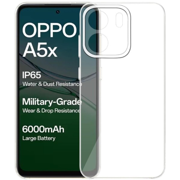 Фото - Чохол для смартфону BeCover for Oppo A5x 4G/5G Transparancy (713789)