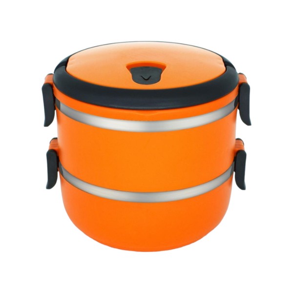 Фото - Термос для продуктов Heinner 0,7+0,7л Orange (HR-F-863-2P)