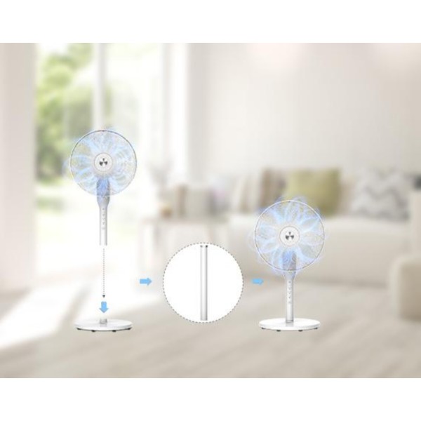 Фото - Вентилятор підлоговий Heinner HSF-L360WH